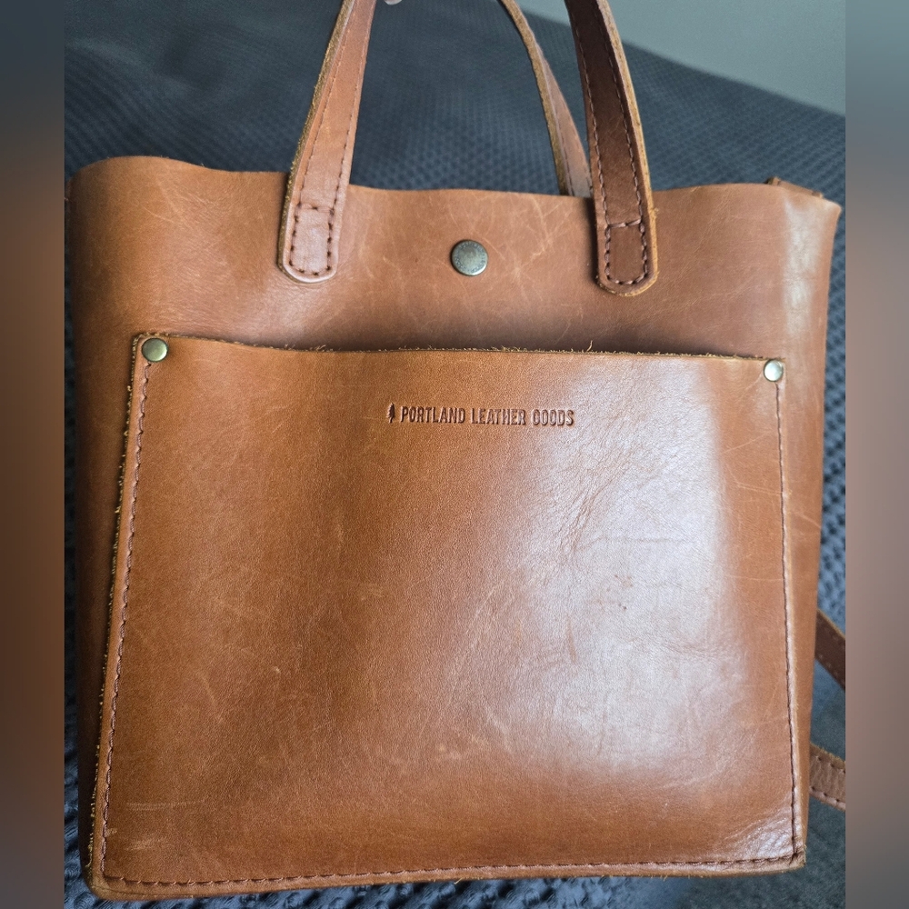 Portland Leather Tote Bag